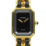 Pre-owned Glass watches Chanel Vintage , Yellow , Dames