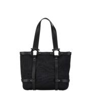 Pre-owned Canvas shoulder-bags Salvatore Ferragamo Pre-owned , Black ,...