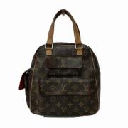 Pre-owned Canvas handbags Louis Vuitton Vintage , Brown , Dames