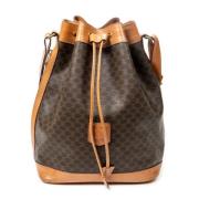 Pre-owned Canvas celine-bags Celine Vintage , Brown , Dames