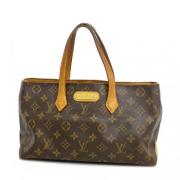 Pre-owned Fabric louis-vuitton-bags Louis Vuitton Vintage , Brown , Da...