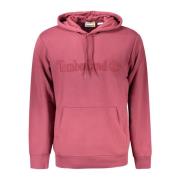 Paarse hoodie met borduurwerk Timberland , Purple , Heren