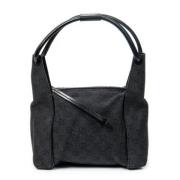 Pre-owned Canvas gucci-bags Gucci Vintage , Black , Dames