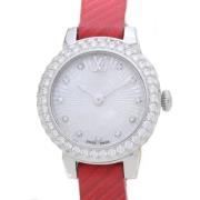 Pre-owned Metal watches Louis Vuitton Vintage , White , Dames