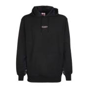 Hoodie met Banda Cunis Kappa , Black , Heren