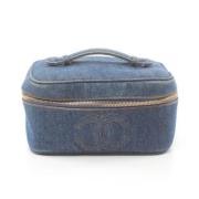 Pre-owned Denim chanel-bags Chanel Vintage , Blue , Dames