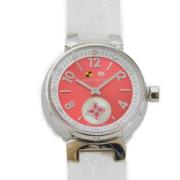 Pre-owned Fabric watches Louis Vuitton Vintage , Pink , Dames