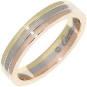 Pre-owned Metal rings Cartier Vintage , Gray , Dames