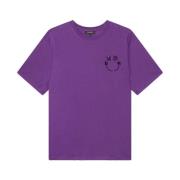 Mexie T-shirt in Trendy Stijl Refined Department , Purple , Dames