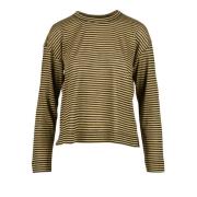 Katoenmix T-shirt Pomandère , Green , Dames