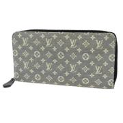 Pre-owned Canvas wallets Louis Vuitton Vintage , Blue , Unisex