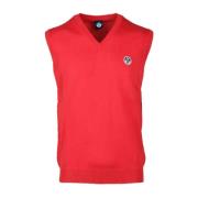 Sleeveless Knitwear North Sails , Red , Heren