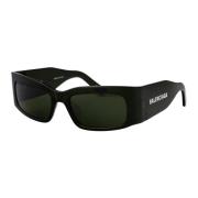 Stijlvolle zonnebril met model Bb0328S Balenciaga , Green , Unisex