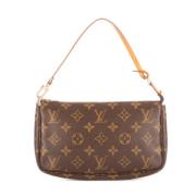 Pre-owned Canvas louis-vuitton-bags Louis Vuitton Vintage , Brown , Da...