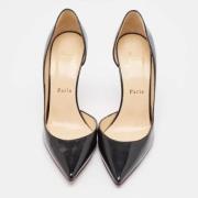 Pre-owned Fabric heels Christian Louboutin Pre-owned , Black , Dames