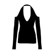 Stijlvolle Sweaters voor Vrouwen Pinko , Black , Dames