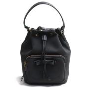 Pre-owned Canvas handbags Prada Vintage , Black , Dames