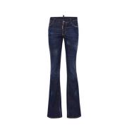 Stijlvolle Denim Jeans voor Vrouwen Dsquared2 , Blue , Dames