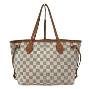 Pre-owned Canvas louis-vuitton-bags Louis Vuitton Vintage , White , Da...