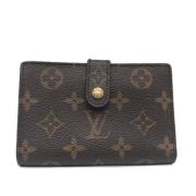 Pre-owned Fabric wallets Louis Vuitton Vintage , Brown , Dames