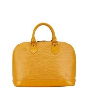 Pre-owned Leather louis-vuitton-bags Louis Vuitton Vintage , Yellow , ...