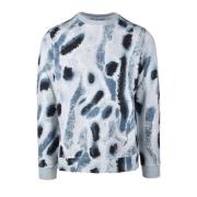 Round-neck Knitwear Stone Island , Blue , Heren