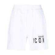 Casual Shorts Dsquared2 , White , Heren