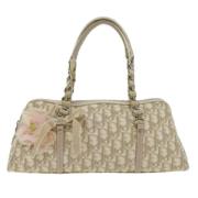 Pre-owned Canvas dior-bags Dior Vintage , Beige , Dames