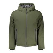 Groene hoodie met zakken en rits North Sails , Green , Heren