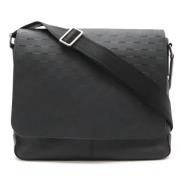 Pre-owned Leather louis-vuitton-bags Louis Vuitton Vintage , Black , D...