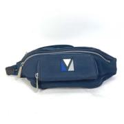 Pre-owned Fabric louis-vuitton-bags Louis Vuitton Vintage , Blue , Dam...