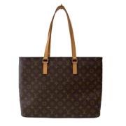 Pre-owned Canvas louis-vuitton-bags Louis Vuitton Vintage , Brown , Da...