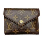 Pre-owned Fabric wallets Louis Vuitton Vintage , Brown , Dames