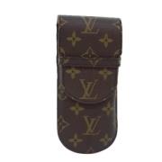 Pre-owned Canvas wallets Louis Vuitton Vintage , Brown , Dames