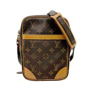 Pre-owned Fabric louis-vuitton-bags Louis Vuitton Vintage , Brown , Da...