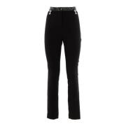 Slim Fit Damesbroek Patrizia Pepe , Black , Dames