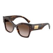 Stijlvolle zonnebril Dg4478 in bruin Dolce & Gabbana , Brown , Dames