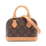 Pre-owned Fabric louis-vuitton-bags Louis Vuitton Vintage , Brown , Da...