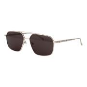 Stijlvolle zonnebril Am0477S Alexander McQueen , Gray , Heren