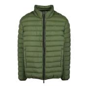 Nylon Puffer Jacket Centogrammi , Green , Heren