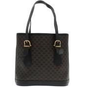 Pre-owned Leather celine-bags Celine Vintage , Black , Dames