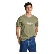 Simon T-shirt Pepe Jeans , Green , Heren