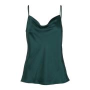 Elegante Top van Polyesterstof Marella , Green , Dames