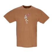 Klassieke Bruine Suiker Heren T-shirt Obey , Brown , Heren