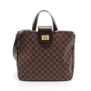 Pre-owned Leather handbags Louis Vuitton Vintage , Brown , Dames