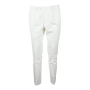 Grijze Stijlvolle Broek Polyester Viscose Elastaan Daniele Alessandrin...