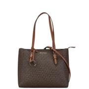 Pre-owned Leather handbags Michael Kors Pre-owned , Brown , Dames