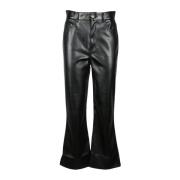 Zwarte broek voor vrouwen Chiara Ferragni Collection , Black , Dames