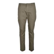 Katoenen Casual Broek Dondup , Green , Heren