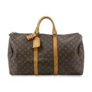 Pre-owned Canvas louis-vuitton-bags Louis Vuitton Vintage , Brown , Da...